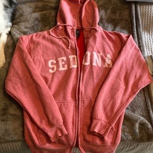 Red “Sedona” Zip Up